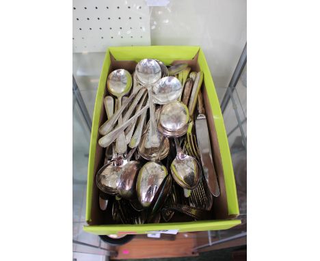 Collection of Sheffield Silver plated Flatware 