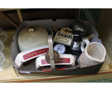 Collection of Brewery related ceramic items inc. Adnams, Teachers etc 
