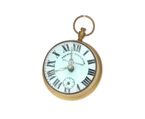 Railway Regulator Ball Desk Clock, 11 cm H