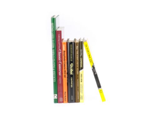 Camera Marque and Camera Collector Books comprising Leica The First Fifty Years by G. Rogliatti, Hove Foto Books, 2nd edition