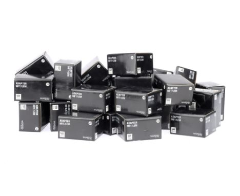 A Collection of Voigtlander Lens Adapters comprising boxed Voigtlander Micro Four Third adapters for the use of VM and VL on 