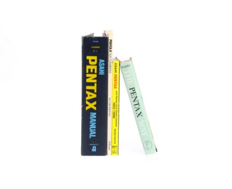 Asahi Pentax Books comprising the Asahi Pentax Manual by Joseph Cooper, Amphoto, 1975, The Pentax Way by Herbert Keppler, Foc