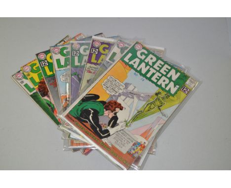 Green Lantern: 12, 13, 14, 15, 16, 18, 19, and 20.
