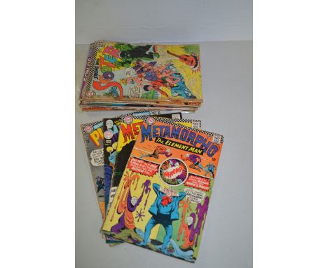 Metamorpho 5, 9 and 17; Plastic Man no. 4, Rip Hunter 18 and 28; together with other DC Silver Age titles.  (16)