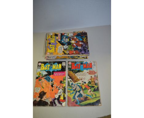 Batman: 147, 150, 152 and 153; and other Silver Age issues.