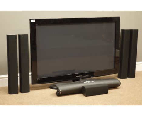 Samsung PS42B451B2W plasma screen television with remote and speakers (This item is PAT tested - 5 day warranty from date of 