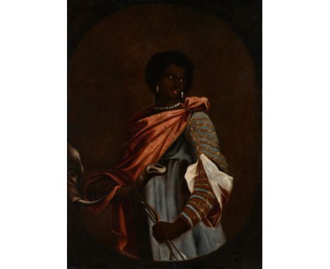 Jose de Alcíbar (Mexico City, 1730 - 1803)"Allegory of Africa"Oil on canvas.132 x 96 cm.José de Alcíbar was one of the main e