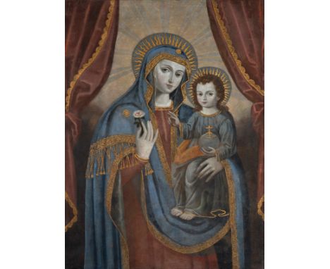 Jose Avitavilli (Peru, late 16th century - early&nbsp;17th century)“Salus Populi Romani”, also&nbsp; known as ‘Our Lady of th