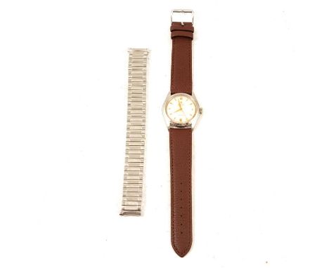 Rolex - a gentleman's Oyster Precision automatic wristwatch, 26mm circular off-white dial with arrow markers and Arabic numer