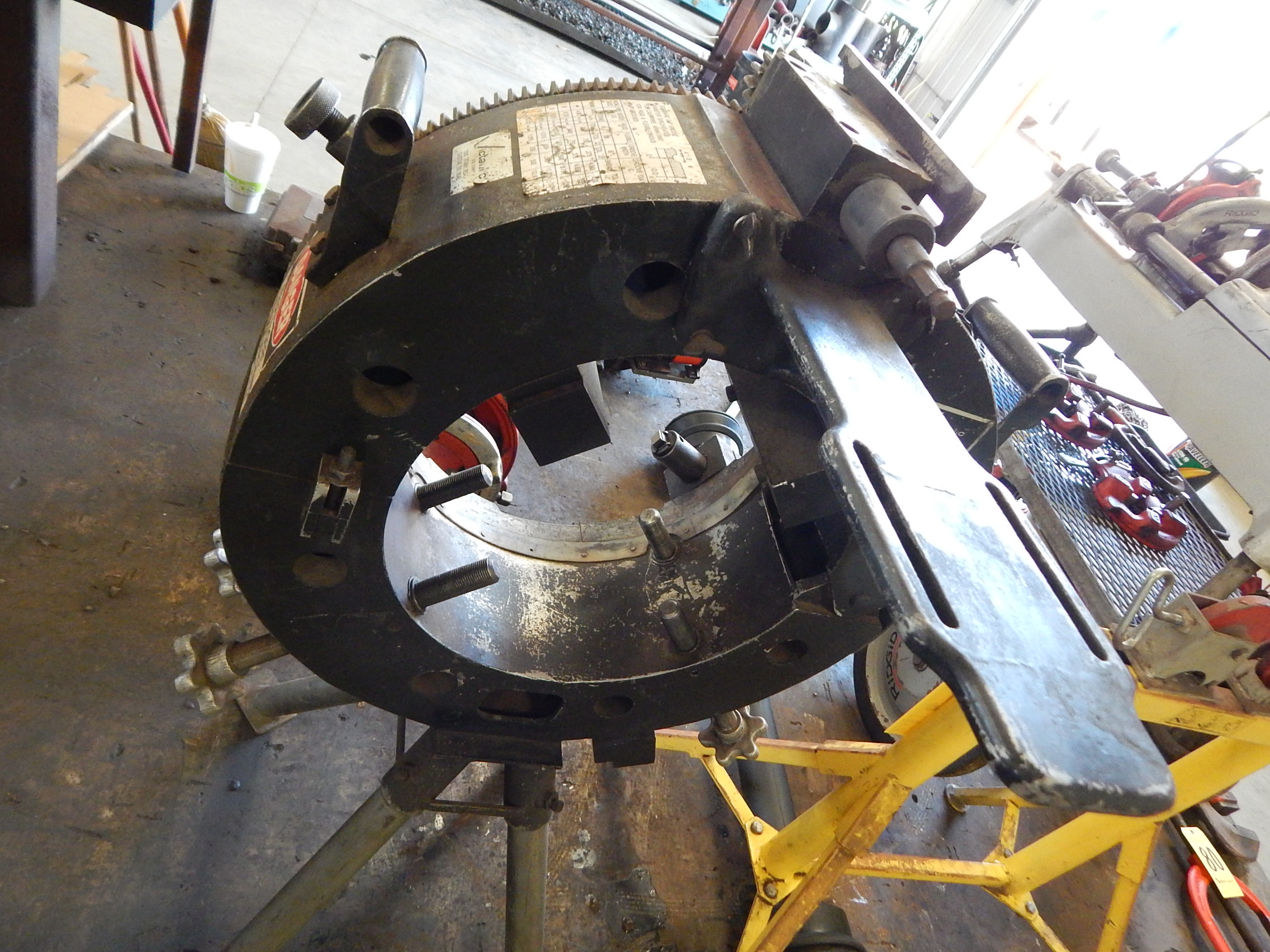 Victaulic Model VG 412 Orbital Cut Pipe Grooving Tool, SN W1203, 4" 12"