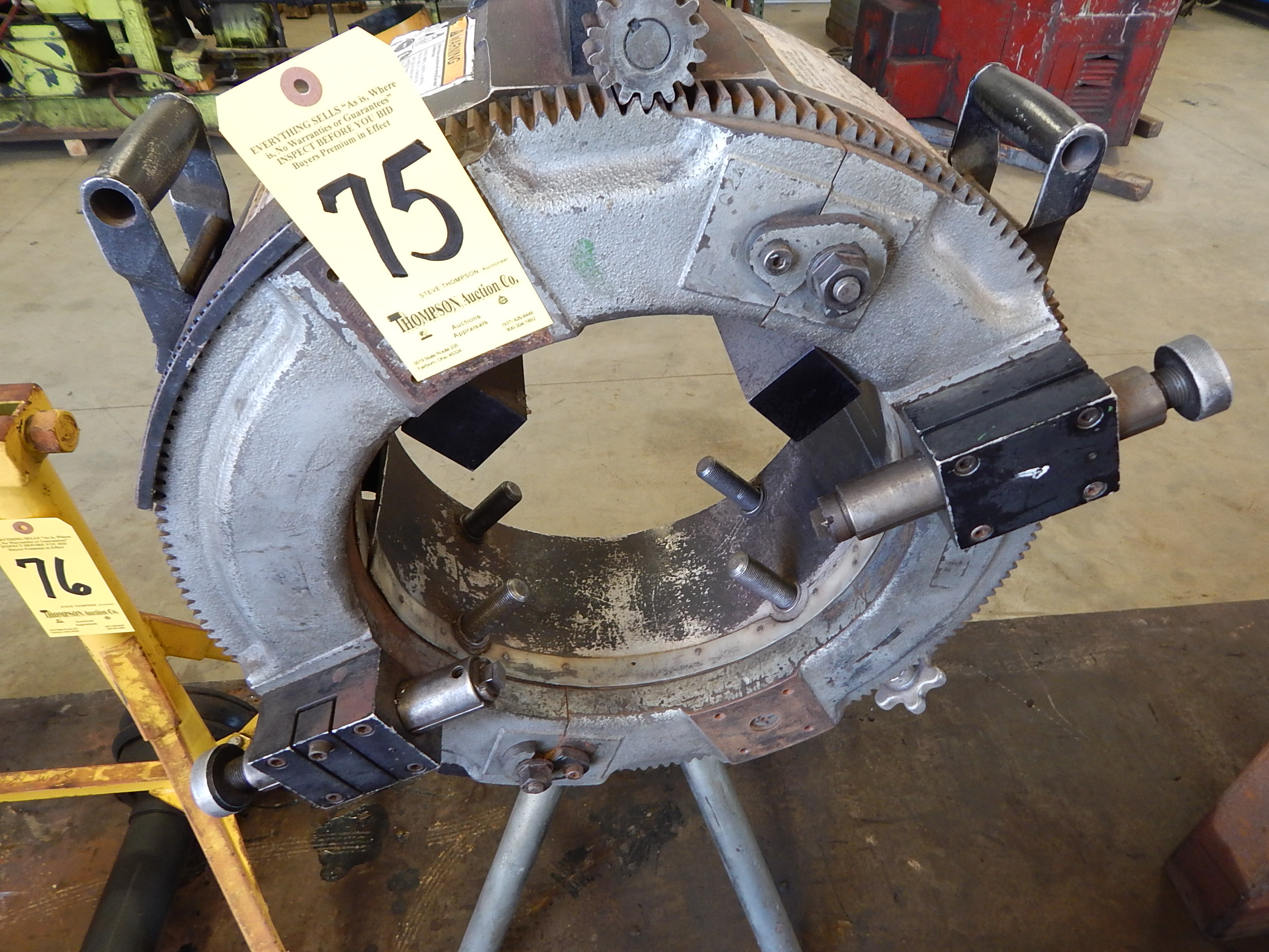 Victaulic Model VG 412 Orbital Cut Pipe Grooving Tool, SN W1203, 4" 12"