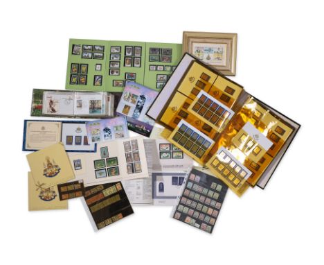 AN EXTENSIVE COLLECTION OF THAI STAMPS, BLOCKS, SHEETS, COVERS, AND YEARBOOKS
Including 72nd Birthday King Bhumibol Adulyadej