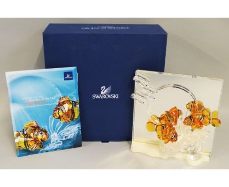 Swarovski Crystal Wonders Of The Sea "Harmony", boxed, with certificate of authenticity