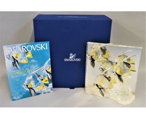 Swarovski Crystal Wonders Of The Sea "Community", boxed, with certificate of authenticity