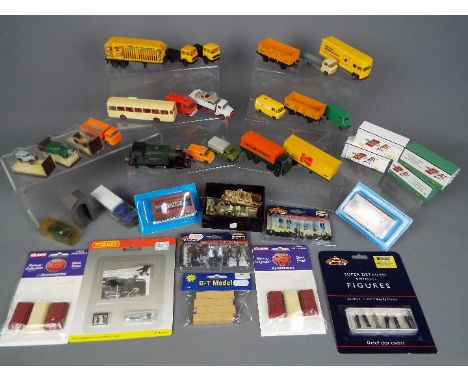 Hornby, Bachmann, Wiking, BT Models and Others - Approximately 20 predominately unboxed plastic model vehicles mainly by Viki