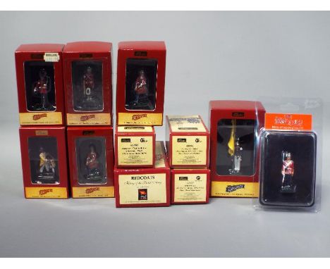 Britains - 11 boxed Britains metal soldiers from the History of the British Army 'Redcoats' and 'Redcoats &amp; Bluecoats' Se