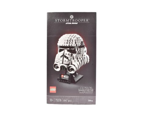 Lego - an original Lego Star Wars set No. 75276 Stormtrooper Helmet.&nbsp;The set rebagged, with instructions and original bo
