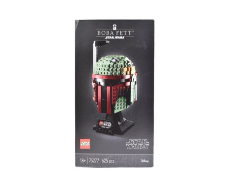 Lego - an original Lego Star Wars set No. 75277 Boba Fett Helmet.&nbsp;The set rebagged, with all minifigures, instructions a