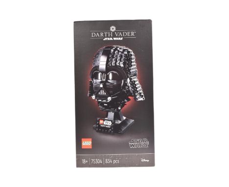 Lego - an original Lego Star Wars set No. 75304 Darth Vader Helmet.&nbsp;The set rebagged, with instructions and original box