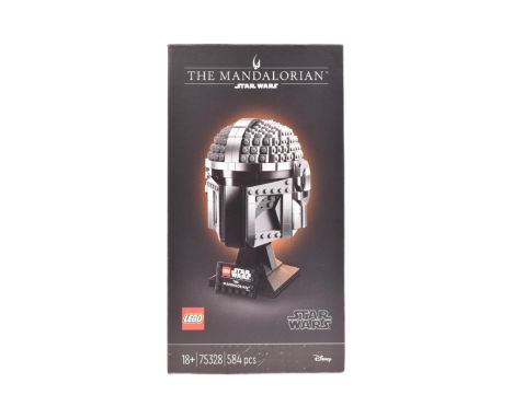 Lego - an original Lego Star Wars set No. 75328 The Mandalorian Helmet.&nbsp;The set rebagged, with instructions and original