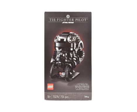 Lego - an original Lego Star Wars set No. 75274 Tie Fighter Pilot Helmet.&nbsp;The set rebagged, with all minifigures, instru