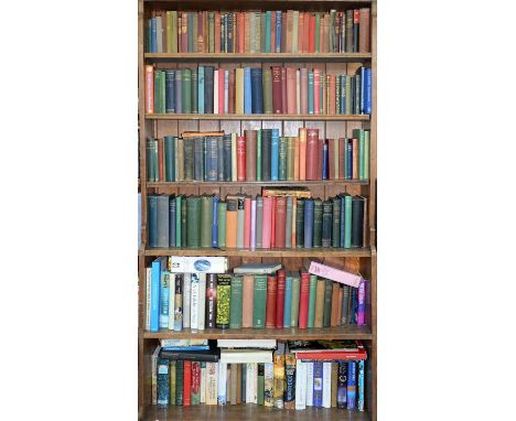 SIX SHELVES OF BOOKS, MISCELLANEOUS SHELF STOCK  