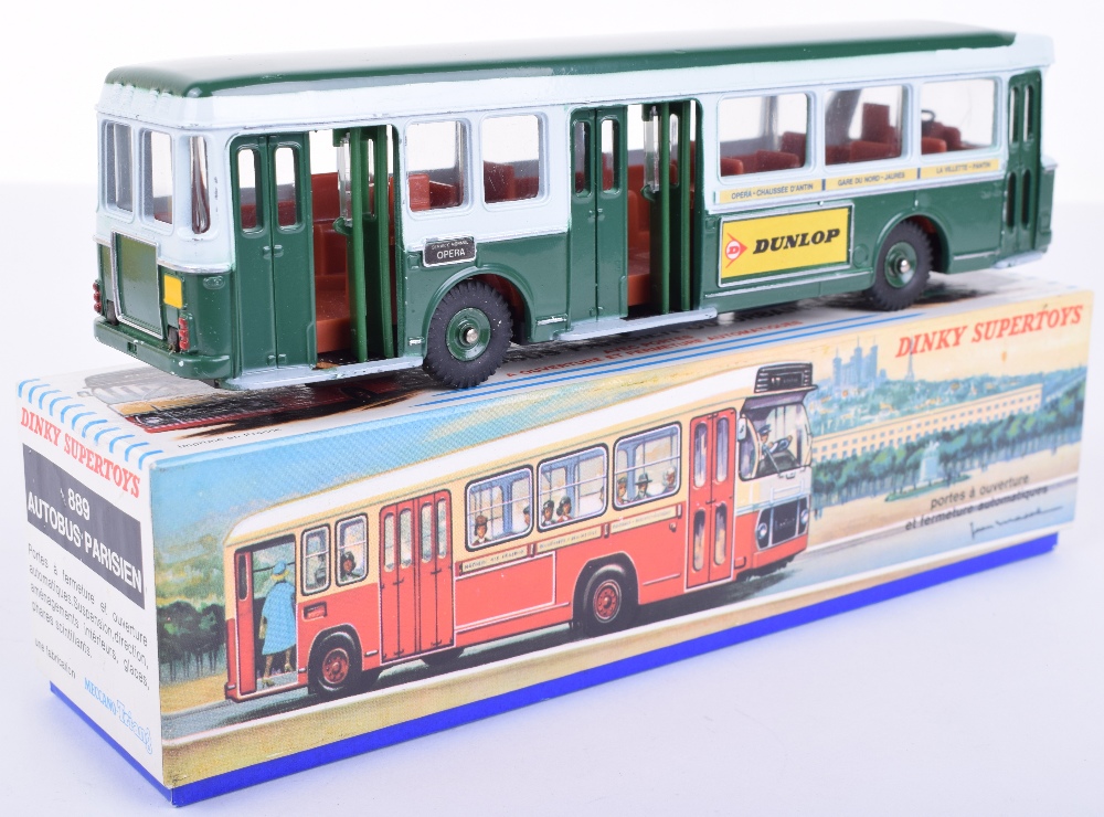 Dinky Supertoys -Autobus Parisien Ou Urban No. 889U- French Bus Coach Model Boxed 173900266830 7 1555x1078
