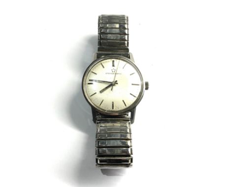 Vintage Eterna matic automatic  gents wristwatch spares or repair 