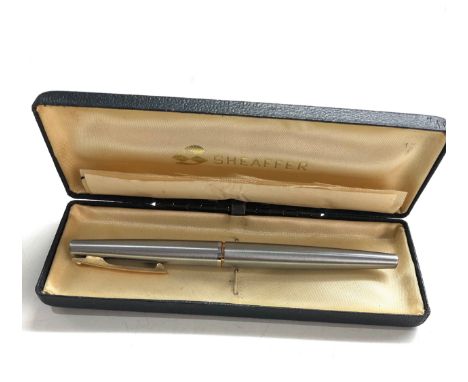 Vintage Sheaffer Fountain Pen With 14k Gold Nib and Retracting Pencil Set -   Norway