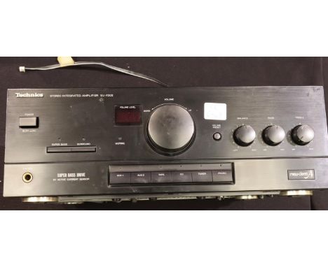 Technics stereo integrated amplifier, model SU-X301. Not available for in-house P&amp;P, contact Paul O'Hea at Mailboxes on 0