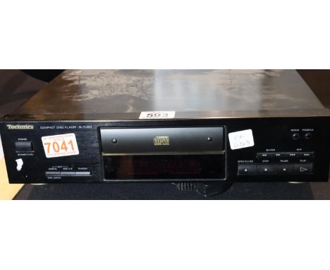Technics compact disc player model SLPJ28A. Not available for in-house P&P, contact Paul O'Hea at Mailboxes on 01925 659133Co