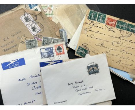 Vintage stamp collection 