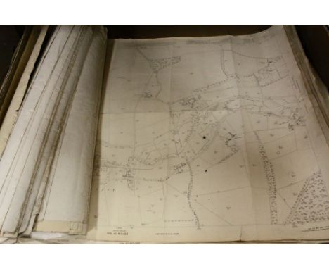 Collection of approximately 94 large size Vintage Ordnance Survey Maps, mainly Wiltshire & Berkshire interest
