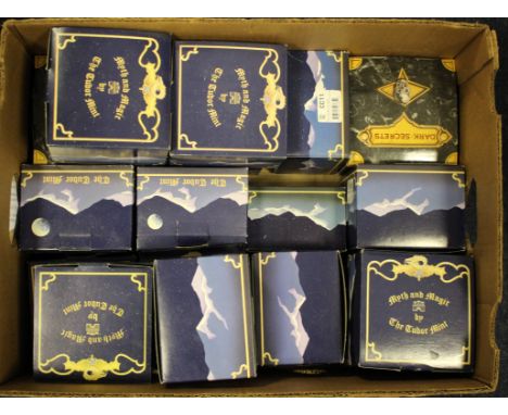 Fifteen figures by the Tudor Mint from the Myth and Magic range, together with two figures from the Dark Secrets range