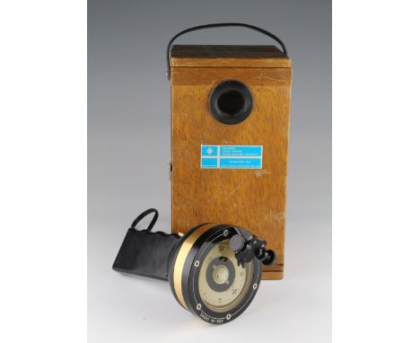 HB 65G II Gold Special hand bearing compass, contained in original case