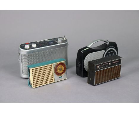 A vintage Roberts radio, &amp; three other vintage radios.