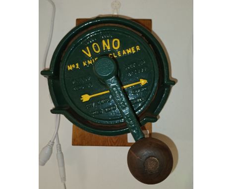 A Vintage reconditioned Vono No.2 Knife cleaner. 
