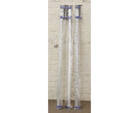 Three 5 foot joiners sash cramps in unused condition.