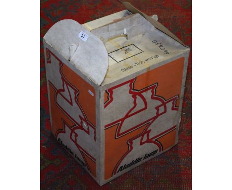 An Aladdin parafin lamp in original box.