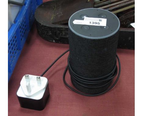 Amazon Echo Second Generation Smart Speaker, with original cable (Untested - Sold For Parts Only)