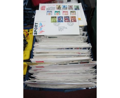 Stamps; Over 400 Great Britain First Day Covers (FDC's), dating from late pre decimal to millennium period.