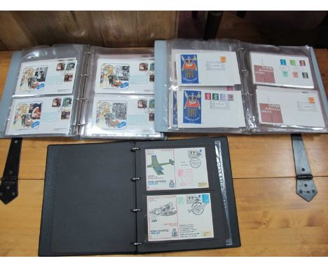 A GB First Day Cover Album of Machin Stamps, and a further album of covers celebrating The Marriage of Prince Edward, plus an