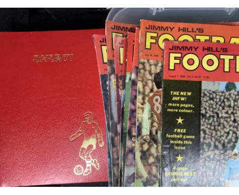 Football Magazine Collection: Includes first 6 months of Shoot in binder and Charles Buchans. (105)