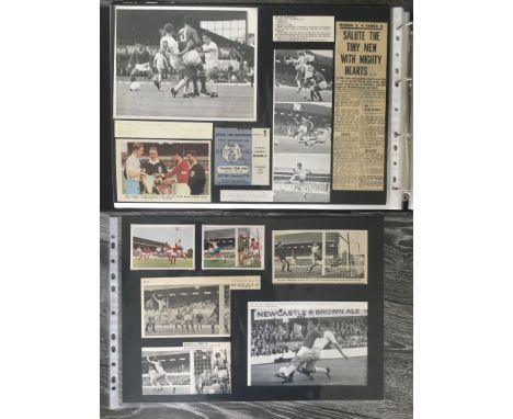 LOT OF THE DAY 1966 World Cup Football Memorabilia Scrapbook: Must view incredible insight into the whole competition. All 32