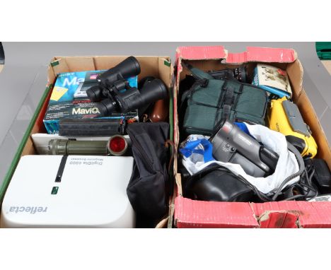 Camcorders and Camera Related Items, including a Sony DCR-TRV110E, CCD-TR75E digital video camera, a Sony Handycam Sports cam