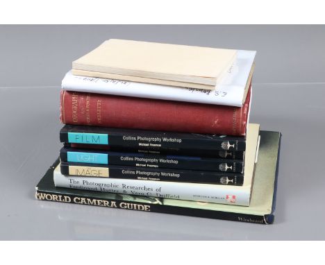 Photographic Books, including Leica general catalogues 1933 & 1936, Contaflex manual 1958 by E S Bomback, World Camera Guide 
