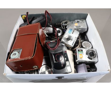 Compact Digital and Other Cameras, a quantity of compact digital cameras, manufacturers include Lumix, Nikon, Canon, Casio &a