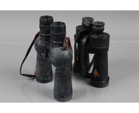 Two Pairs of Binoculars, a pair of Barr &amp; Stroud 7x CF2.5, marked with military broad arrow, A.P no 1948, serial no 49054