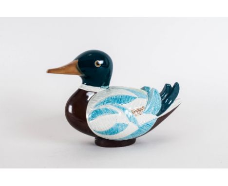 Goebel Large Duck Figure. 38936 to Base. 6 Inches High & 10 Inches Wide. Excellent Condition. 