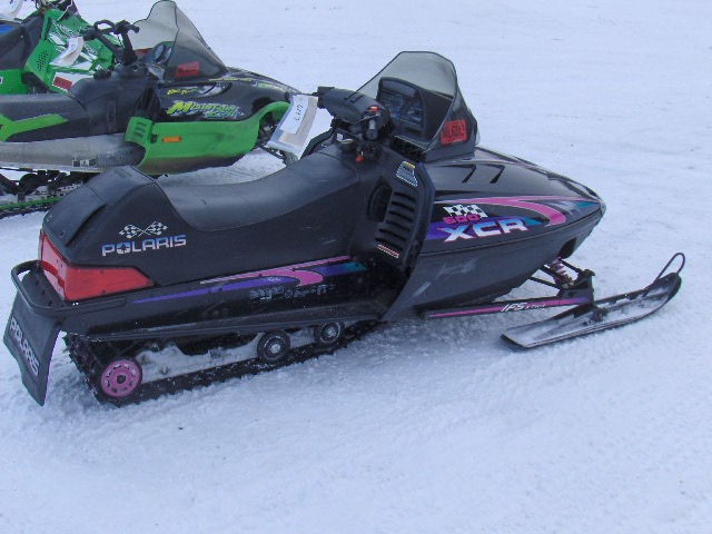 1996 POLARIS 600 XCR 2666578 snowmobile, owner started at time of ...